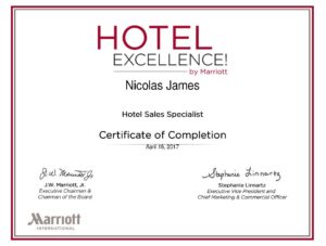 MARRIOTT Certified Travel Agent