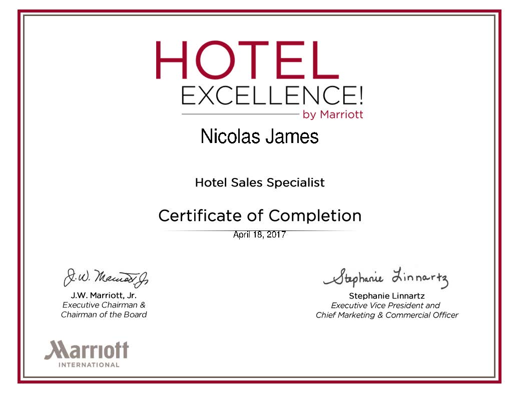 marriott travel agent excellence program